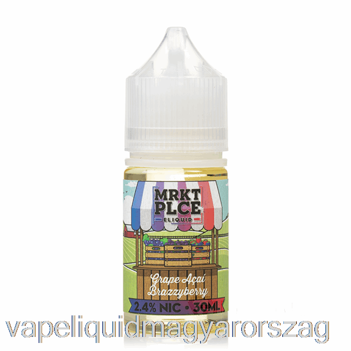 Brazberry Grape Acai - Mrkt Salts - 30ml 48mg Vape Pen